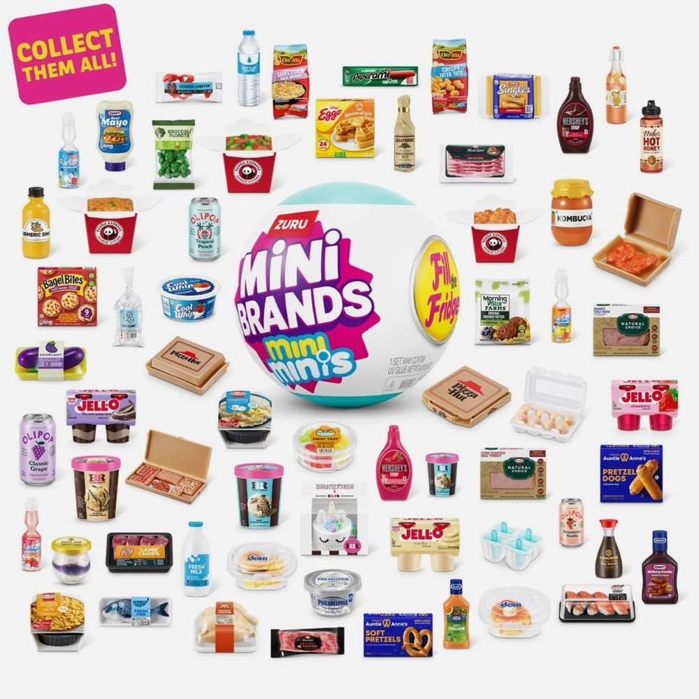MINI BRANDS Fill The Fridge Bundle!